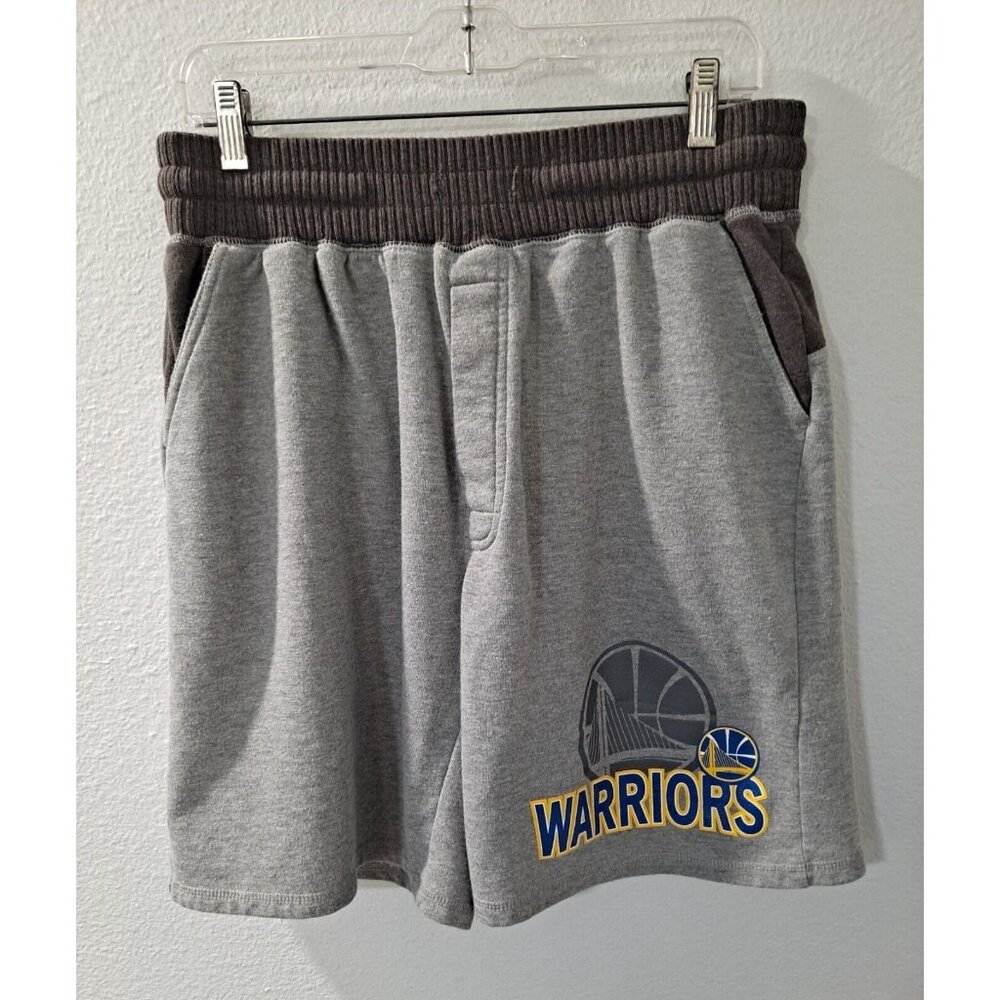 Concepts Sports Golden State Warriors Gray Fleece Gym Basketball Shorts, Med **